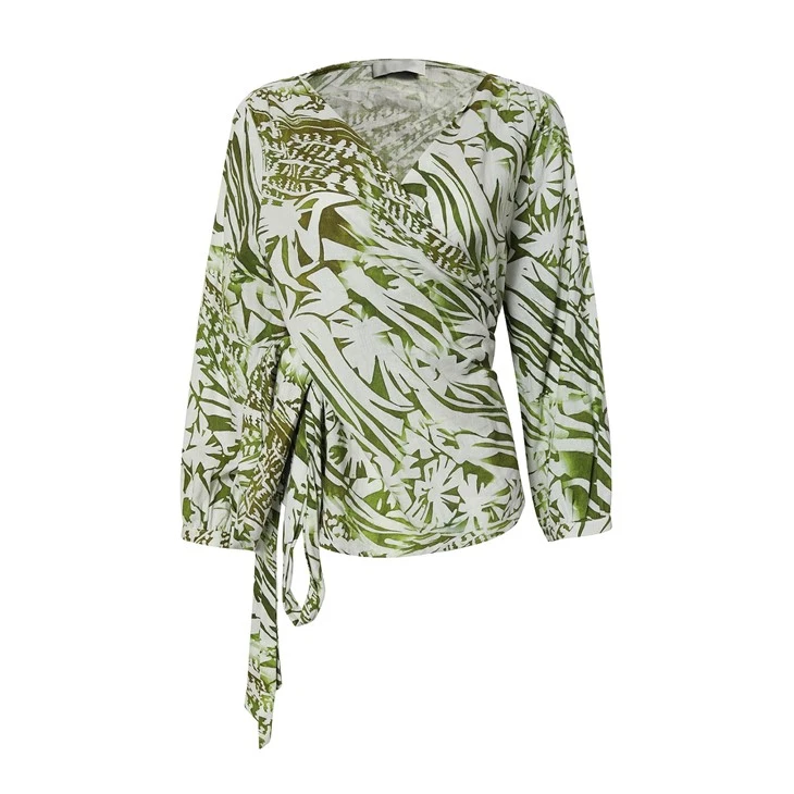Casual Style Print Long Sleeve Blouse Casual Style Print Long Sleeve Blouse